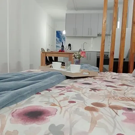 Estudio Con Piscina Y Aire Acondicionado En El Centro Del