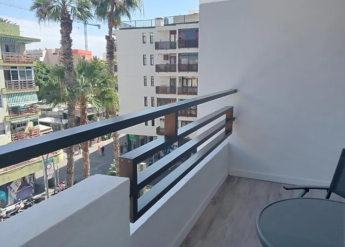 Estudio Con Piscina Y Aire Acondicionado En El Centro Del Lägenhet Puerto de la Cruz (Tenerife)